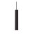 TUBE Závěsnébodové svítidlo, těleso hliník, povrch černá, LED 11W, 1050lm, teplá 3000K, 230V, IP20, tř.1, rozměry d=40mm, h=250mm, vč závěs kabelu l=1900mm, lze zkrátit.