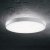 HALO Stropní přisazené svítidlo, těleso hliník, povrch bílá, difuzor plast opál, LED 25W, teplá 3000K, 2200lm, 230V, IP20, tř.1, rozměry d=350mm, h=90mm.