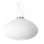 PLISSE' Závěsné svítidlo, základna kov, povrch chrom, difuzor sklo opál, pro žárovku 1x60W, E27, 230V, IP20, tř.2, rozměry d=450mm, h=300mm, vč závěs lanka l=2300mm, lze zkrátit.