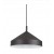 YURTA Závěsné svítidlo, těleso kov, povrch černá, pro žárovku 1x60W, E27, 230V, IP20, tř.2, rozměry d=300mm, h=150mm, vč závěs kabelu l=2150mm, lze zkrátit.