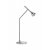 DIESIS Stolní lampa, nastav. směr svícení, materiál kov, povrch nikl, LED 6,5W, 500lm, teplá 3000K, dotyk. stmívání, 230V, IP20, tř.2, rozměry d=190mm, h=655mm.