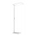 COMFORT Stojací kancelářská lampa, těleso hliník, povrch bílá, difuzor plast, LED 76W, 9700lm, teplá 3000K, UGR<16, dotyk stmívač, 230V, IP20, tř.1, 340x1950x500mm, svítí nahoru/dolů, USB připojení