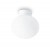 COTTON Stropní přisazené, základna kov, povrch bílá, difuzor sklo opál, pro žárovku 1x42W E27, 230V, IP20, tř.2, rozměry d=300mm.