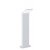 STYLE Sloupkové svítidlo, exteriérové, těleso hliník, povrch bílá, difuzor plast opál, LED 8,5W, 950lm, teplá 3000K, 230V, IP54, tř.1, rozměry 139x500x125mm.
