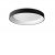 ZIGGY Stropní přisazené LED svítidlo, těleso kov, povrch černá, difuzor plast opál, LED 21W, 2750lm, teplá 3000K, 230V, IP20, tř.2, rozměry d=277mm, h=83mm.