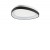GEMINI Stropní přisazené svítidlo, těleso hliník, povrch černá, difuzor plast opál, LED 24W, 2900lm, teplá 3000K, IP20, tř.1, rozměry 425x425mm.