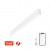 LÍNEA Nástěnné svítidlo, kov, bílá, dif opál, LED 40W, 2160lm, smart TUYA, Matter, Zigbee 3.0, dálk ovl. nebo mob. tel. CCT nast teplá 2700K-denní 6500K, stmív 230V, 760x90x35mm, svítí nahoru/dolů.