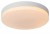BISKIT Stropní přisazené svítidlo, kruhové, PIR senzor pohybu, těleso plast bílá, difuzor plast opál, LED 12W, teplá 2700K, 700lm, 230V, do koupelny IP44, tř.1, rozměry d=230mm, h=65mm.