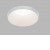 SPOT II A Stropní podhledové bodové svítidlo, těleso hliník, bílá, LED 9W, 735lm, teplá 2700K, vyzař. úhel 60°, UGR<19, Ra90, 230V, do koupelny IP44, rozměry d=82mm, h=61mm.