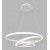 CIRCLE Závěsné svítidlo, hliník, bílá, difuzor plast opál PMMA, LED 136W, 12104lm, nast. teplota CCT teplá 3000K-neutrální, stmív Casambi, 230V, IP20, tř.1, rozměry d=800mm, vč záv. lanka l=2500mm, lze zkr