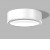 ROLO LED 6W, IP65 Stropní přisazené svítidlo, těleso hliník, povrch bílá, LED 6W, 420lm, teplá 3000K, vyzařovací úhel 160°, Ra80, 230V, IP65, rozměry d=107mm, h=36mm