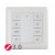 - Nástěnný ovladač ZigBee 3.0, pro smart osvětlení  fce zap/vyp, stmívání, nastavení teploty světla CCT, pro 4 skupiny, rozměry 80x80x10mm, napájení baterie, dosah až 30m