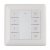 - Nástěnný ovladač ZigBee 3.0, pro smart osvětlení  fce zap/vyp, stmívání, pro 4 kanály, rozměry 80x80x10mm, napájení baterie 3V CR2450, dosah až 30m