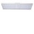 DRACONIS Stropní svítidlo, těleso hliník, povrch bílá, difuzor plast, LED přepín 45-72W, 8215lm, přepín CCT teplá 2700K-neutrální 4000K, vyzař úhel 60°, Ra80, 230V, IP20, rozměry 577x71x188mm