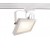 FLOOD Svítidlo do 3F lišty, reflektor, těleso hliník, povrch bílá, difuzor plast opál, LED 15W, teplá 3000K, 1575lm, Ra80, 230V, IP20, rozměry 192x180x38mm..