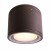 MOB I Přisazené stropní venkovní svítidlo, materiál hliník, povrch antracit, difuzor plast opál, pro LED 1x9W, GX53, 230V, IP54, tř.1, rozměry d=108mm, h=92mm