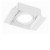 MODULAR SYSTEM Podhledové bezrámečkové bodové svítidlo, do sádrokartonu, materiál kov, povrch bílá, pro LED modul 1x31W,  rozměry 178x178x128mm