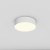 GLORYST 24W Stropní nebo závěsné svítidlo, těleso kov, povrch bílá, difuzor plast opál, LED 24W, 1690lm, teplá 3000K, Ra90, 230V, IP20, tř.2, rozměry d=220mm, h=60mm.