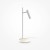 MAMI TL 9W Stolní lampa, nastav. směr svícení, těleso kov, povrch bílá, LED 9W, 589lm, teplá 3000K, 230V, IP20, tř.2, rozměry d=150mm, h=455mm.