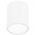 FALLON Long Stropní svítidlo, těleso kov bílá, s bílým dekorativním kroužkem, difuzor plast opál, pro LED 8,5W, teplá 2700K, 500lm, stmívatelné vyp/zap vypínačem 230V, IP20, tř.2, rozměry d=100mm, h=120m