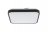 ZONULA SQ 16W IP44 Stropní, přisazené svítidlo, základna kov, povrch černá, difuzor plast, LED 16W, 1200lm, teplá 3000K, Ra80, 230V, do koupelny IP44, tř.1, rozměry 335x335x50mm.