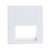 Tsaro FOLLOWER Vestavné svítidlo do stěny, SLAVE, materiál plast, bílá, LED 1W, teplá 2700K, 80lm, 230V, IP20, tř.2, 80x80x35mm, svítí dolů, montáž do KU68
