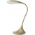 SONAGLI Stolní lampa, flexibilní rameno, těleso plast, povrch zlatá mat, LED 4,5W, teplá 3000K, 480lm, stmívatelné, 230V, IP20, rozměry 460x440mm.