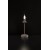 DALE Stolní lampa, těleso kov, povrch šedá, pro žárovku 1x40W, E14, 230V, IP20, rozměry d=120mm, h=300mm.