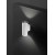 QUARONDO Nástěnné venkovní svítidllo, materiál kov, povrch bílá, pro žárovku 2x35W, GU10, 230V, IP65, tř.1, rozměry d=65mm, h=165mm, svítí nahoru/dolů.
