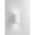 MONOLITE Nástěnné venkovní svítidlo, materiál kov, povrch bílá, difuzor sklo, pro žárovku 2x35W, GU10, 230V, IP65, tř.1, rozměry 70x165x80mm, svítí nahoru/dolů.