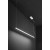 LINK Závěsné svítidlo, hliník, bílá, dif. plast opál, LED 35W, 2800lm, přepín. CCT teplá 2700K/3000K-neutr 4000K/, stmív. TRIAC, Ra80, 230V, IP20, 1515x40mm, vč závěs lanka l=1500mm, lze zkr, svítí dolů.