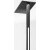 QUANDRA Stojací lampa, nast. směr svícení, těleso hliník, povrch černá, dif plast opál, LED 24W+10W, 2160lm+900lm, dotyk CCT teplá 3000K-denní 6000K, stmívání, 230V, IP20, tř.3, rozměry 190x240mm, h=1800mm.