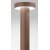 STOOL Sloupkové svítidlo, těleso hliník, povrch hnědá, dif. plast opál, LED 12W, 960lm, teplá 3000K, Ra90, 230V, IP65, tř.1, rozměry d=120mm, h=600mm, svítí dolů.