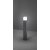 TOWER Sloupkové svítidlo, těleso hliník, povrch černá antracit, dif. plast opál, pro žárovku 1x20W, E27, 230V, IP54, tř.1, rozměry 80x80mm, h=600mm.