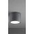 UP Stropní venkovní svítidlo, těleso hliník, povrch černá antracit, difuzor sklo opál, pro žárovku 1x18W, GX53, 230V, IP65, tř.1, rozměry d=90mm, h=72mm.