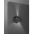 SHADOW Nástěnné venkovní svítidlo, těleso hliník, povrch černá grafit, difuzor sklo, LED 12W, 960lm, teplá 3000K, nast. vyzař, úhel, Ra80, 230V, IP54,  tř.1, rozměry 100x100x100mm, svítí nahoru/dolů.