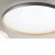 HALO Stropní svítidlo, základna kov, povrch vnější černá, vnitřní zlatá, dif. plast opál, LED 40W, 3505lm, přepín. CCT teplá 3000K-neutr 4000K-denní 6000K, stmív. TRIAC, Ra90, 230V, IP20, d=490mm, h=60mm.