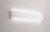 WALL Nástěnné svítidlo, základna kov, povrch bílá, stínítko sádra bílá, LED 12W, 960lm teplá 3000K, Ra85, 230V, IP20, tř.1, rozměry 400x80x45mm, svítí nahoru/dolů.