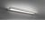 SLIM Nástěnné svítidlo, nast. směr svícení, těleso hliník, povrch broušený, dif plast opál, LED 12W, 960lm, přepín. CCT teplá 2700K-3000K-neutr 4000K, Ra80, 230V, IP20, rozměry 392x25x110mm.