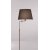 CRANE Stojací lampa, 2 nastav. ramena, základna kov, povrch hnědá, stínítko textil hnědá, pro žárovku 1x35W, E27, 230V, IP20, tř.2, rozměry stínítko: d=450mm, h=300mm, lampa: h=1450mm.