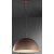 STEEL Závěsné svítidlo, těleso kov, povrch vnější hnědá, vnitřní zlatá, pro žárovku 1x60W, E27, 230V, IP20, tř.1, rozměry d=500mm, h=250mm, vč závěs kabelu l=3000mm, lze zkr.