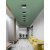 TRIC Stropní svítidlo, těleso hliník, povrch černá, difuzor plast opál, LED 20W, 1600lm, teplá 3000K, Ra90, 230V, IP20, tř.1, rozměry 100x200x110mm.