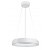 CEILO Závěsné svítidlo, těleso kov, povrch bílá, dif plast opál, LED 38W, dálk ovladačem CCT nast teplota teplá 3000K - denní 6500K, 3150lm, stmív.,230V, IP20, d=480mm, vč závěs lanka l=1300mm, lze zkrátit