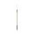 TORCH Sloupkové svítidlo, pro osvětlení záhonů s bodcem, těleso hliník, barva rezivá, difuzor plast opál, LED 1,5W, teplá 3000K, 80lm, 230V, IP65, tř.3, rozměry d=18mm, h=740mm.