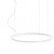 ORBIT Závěsné svítidlo, těleso hliník, povrch bílá, difuzor plast opál, LED 42W, 4536/3160lm, teplá 3000K, Ra80, stmív. DALI, 230V, IP20, d=600mm, vč.záv.kabelu h=2000mm, lze zkrátit