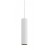 CORINTH Závěsné svítidlo, těleso kov, povrch bílá mat, pro žárovku 1x7W, GU10, 230V, IP20, tř.1, rozměry d=68mm, h=300mm, vč. závěs kabelu l=1200mm, lze zkrátit.