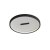 BUTTON Stropní přisazené svítidlo, těleso kov, povrch černá, difuzor plast opál, LED 24W+13W, 2245lm, stmív. STEP, Ra90, 230V, IP20, tř.1. rozměry d=420mm, h=70mm.