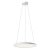 VANCE Závěsné svítidlo, hliník, bílá lesk, dif plast čirý, LED 35W+35W, 3534lm-3770lm, dálk. ovl. CCT teplá 2700K-denní 5000K, stmív, Ra90, 230V, IP20, tř.1, d= 655mm, vč lank. závěsu l=1500mm, lze zkr.