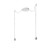 KOMBIX 2 Závěsný kabel s objímkou, základna kov, povrch chrom, chromové úchyty, kabel trasparentní, pro žárovku 2x28W, E27, 230V, IP20, tř.1, základna d=180mm, kabel l=3000mm, lze zkrátit, BEZ STÍNÍTKA