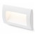 GORDIQ  LED 3W, IP65 Vestavné venkovní svítidlo do stěny, základna kov, povrch lak bílá mat, difuzor plast mat, LED 1x3W, teplá 3000K, 90lm, Ra80, 230V, IP65, tř.1. rozměry 140x70x71mm, svítí dolů